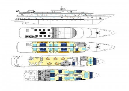 Cabin layout for Markan