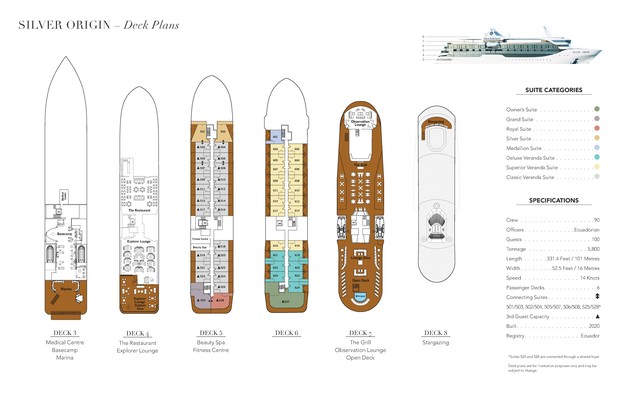 Cabin layout for Silver Origin