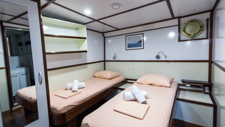 Below deck cabins 