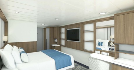 Category E Stateroom - French Balcony Stateroom