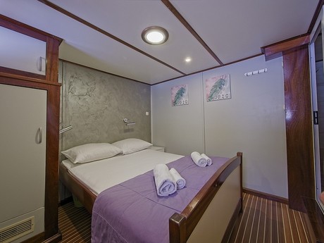 Below deck cabins